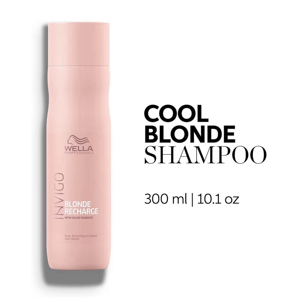 Wella Invigo Blonde Recharge Color Refreshing Shampoo 10.1oz/300ml